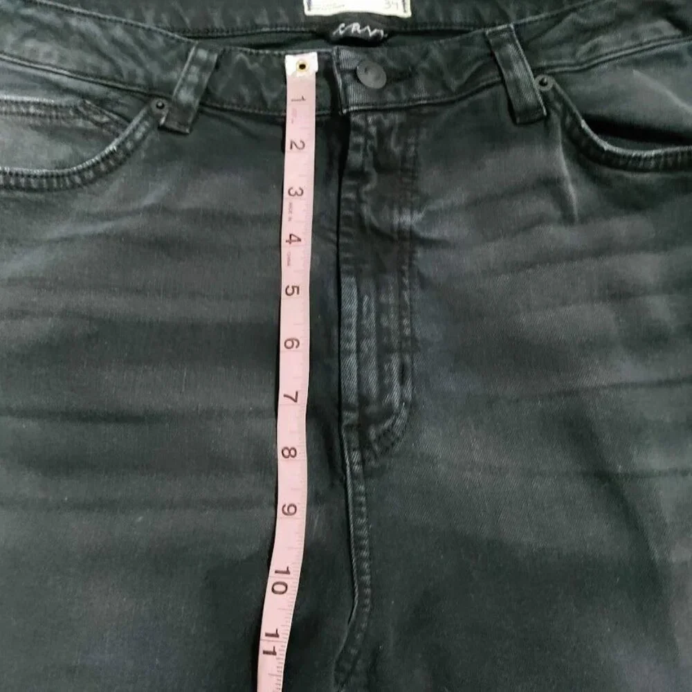 We The Free Black Flare Jeans Womens Size 34 Boho Antiquewash NWT - Picture 2 of 16